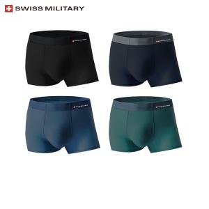 스위스밀리터리 남자팬티 모달 심리스 4장 속옷세트/A,B세트