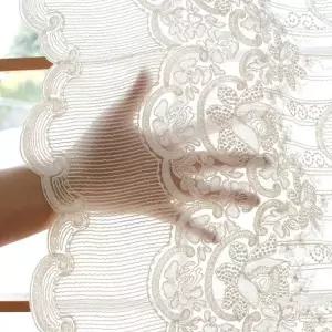 [텐바이텐][모모제작소]엘레강스 레이스 코튼자수 북유럽 가리개커튼 120x100