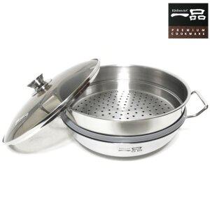 [기타]키친아트 일품 IH 통3중 2단찜냄비 26CM