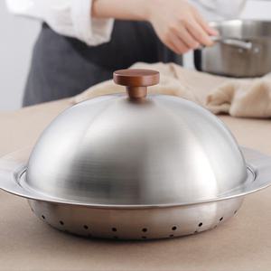 다용도 돔형 스텐 찜기 찜솥 찜냄비 24cm부터 28cm 호환가능 (모든 냄비가 찜기로 변신)
