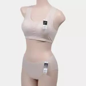 [오노마] ONM 쿨샵 편한착용 누디 A컵 스포츠 브라팬티 이너웨어 (S8820664)