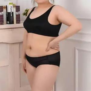 [오노마] ONM 빅사이즈 런닝후크형 스포츠브라팬티세트 심플한브라 (S8816401)
