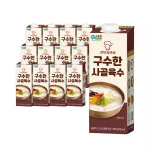 정식품 간단요리사 사골육수 950ml 12팩