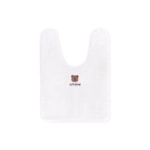 버드시아 유아세면타올 턱받이, 아이보리, 1개