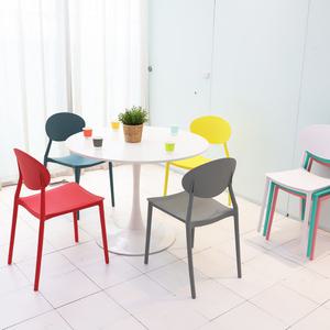 [의자 2p 세트기획] 포니오 플라스틱 식탁 인테리어 카페 체어