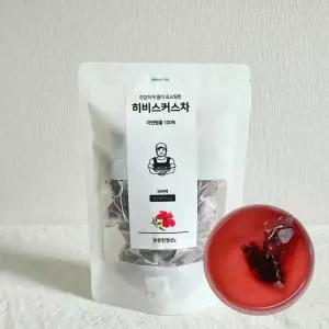 30+30티백 히비스커스차 자연원물 100% 생분해 삼각티백차
