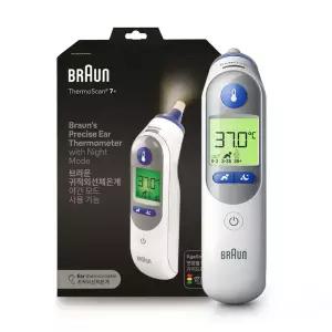 브라운체온계 IRT-6525KO 귀체온계 발열 고막체온측정 가정용 신생아 아기 D