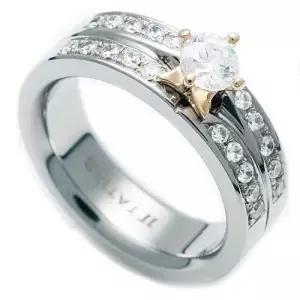 TW-637 14K 골드 티타늄 반지 이니셜무료 무료배송 맞춤제작 평생AS