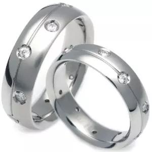 T-916 DIA CO 다이아몬드 티타늄 커플링 반지 이니셜무료 무료배송 맞춤제작 평생AS