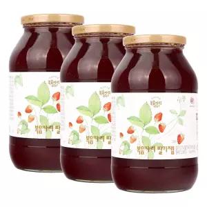 복음자리 딸기잼 (1.3kg x 3병)