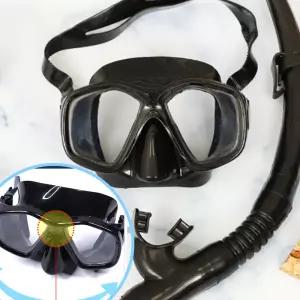 스노쿨링 마스크 클 물안경 장비 프리다이빙 스킨스쿠버 물놀이잠수 바다여행휴가 숨쉬기 편안한착용