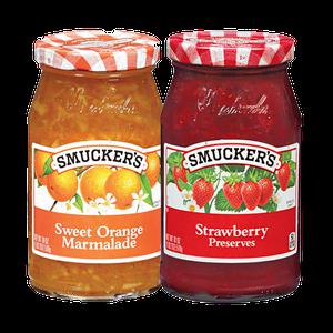 스머커즈 잼 세트 오렌지 딸기(510g x 2개)