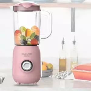 [키친아트]_ 코코 프레쉬 믹서기 1.5리터 SQBL-C220KJ(핑크)