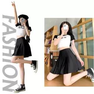 [오노마] ONM 여성 밴딩스커트 플리츠스커트 무지 미커트 주름 (S10525704)