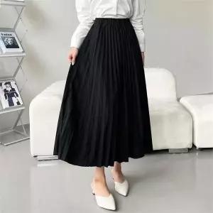 [오노마] ONM 주름 밴딩 롱 스커트 (S9999480)