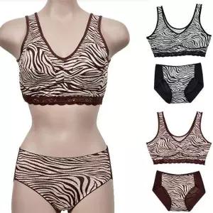 [오노마] ONM (창민)애니멀프린트 스포츠 브라팬티세트 (S9616662)