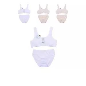 [오노마] ONM 입기 편한 AA컵 스포츠 브라팬티세트 (A-24) X 4개입 (S9995306)