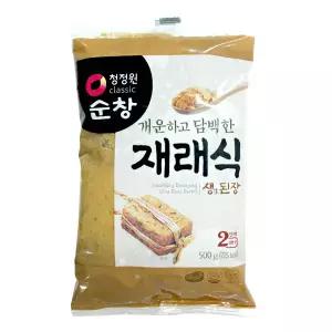 청정원 순창 재래식 생된장 리필 500g 12개입 BOX