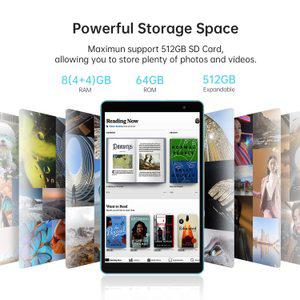 몽키 태블릿 테블릿 탭 소형 모니터 패드 Teclast P80T Allwinner A133 1.8GHz 쿼드 코어 8GB4GB 4GB RAM 6