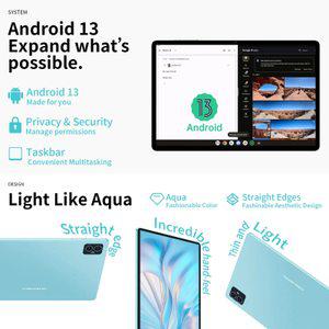 몽키 태블릿 테블릿 탭 소형 모니터 패드 Teclast M50 프로 안드로이드 13 8GB RAM 256GB ROM UNISOC T616