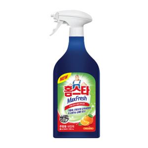 엘지생활건강 홈스타 맥스프레쉬 주방용 세정제 900ml 1개 / 주방 싱크 기름때 찌든때 청소세제