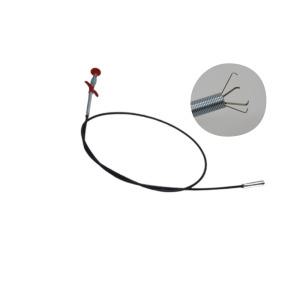 배수구 변기 잘뚫리는뚜러뻥 집게달린와이어 막힌하수구 이물질끄집개 스프링뚫어뻥