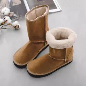 [갓슈] 엠지 수제 미들 소가죽 방한부츠 (S12487681)