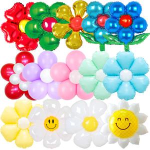 꽃풍선모음전 플라워 장식 꽃 데코 생일 파티 꾸미기