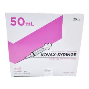 한국백신 주사기 일회용주사기 한백 실린지 50CC 21G 1 1/4인치 25개