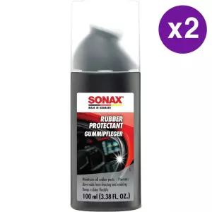소낙스 러버 프로텍턴트 고무 보호제 100ml 2개 Sonax Rubber Protectant GummiPfleger 3.38oz