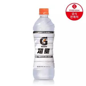 [롯데칠성][본사직영] 롯데 게토레이 제로 600ml x 18펫
