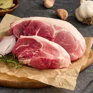 [알찬팜] 제주 흑돼지 뒷다리살 수육용 1KG (500G x 2팩)