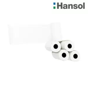 한솔 포스용지 57X30 100롤(무지) 감열지 영수증종이 PDA 휴대용단말기 타코메타 카드기용 BPAFREE/P