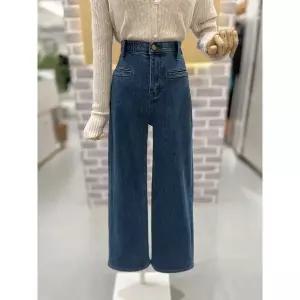 [레코브](김해점)일자핏 기모 데님팬츠(LC61DZDP552X)