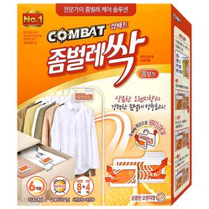 컴배트 좀벌레싹 오렌지 콤보팩 서랍장용 8개 + 옷장용 4개
