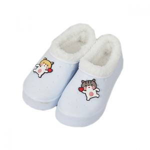 초등학생 겨울 교실 털실내화 학교 털신 실내화