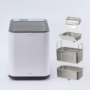 르젠  25Kg 제빙기 올스테인레스 가정용 업소용 분리 세척가능 LP-IM100