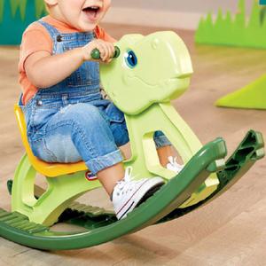 공룡 아기목마 흔들말 실내 등받이 시소 타는말장난감