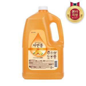 자연퐁 주방세제 오렌지 리필 3.04L 1개
