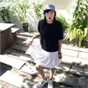 [앞머리]배색 테니스 원피스 햇빛과 그림자_P017228017