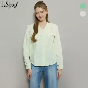 [롯데백화점]르샵 펀칭 세라 카라 블라우스 (BP2BL043A)