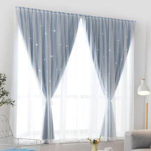 무타공 벨크로 커튼 거실 침실 펀칭 암막커튼 120x150