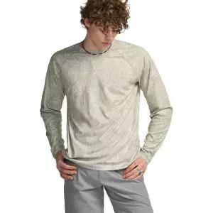 남성 긴팔 루즈핏 래쉬가드 수영복 여름티셔츠_F