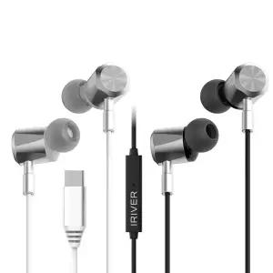 아이리버 ICP-G309 커널형 유선 C타입 이어폰 줄 이어셋 핸드폰 스마트폰 통화 마이크 고음질