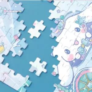 DIY 귀여운 캐릭터 스파클 퍼즐 직소퍼즐 300피스 (WFHL8AW)
