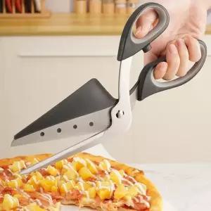 피자 가위 분리형 다용도 피자칼 주방 가위 슬라이서 (WFHKLGR)