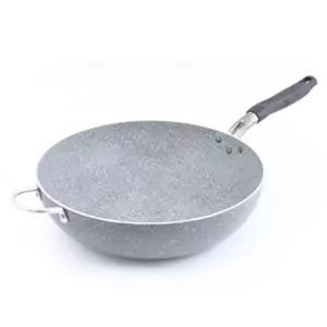 4중 중식 볶음 팬 1p 후라이팬 코팅 주방용 궁중 브런치 스톤 요리 코팅 튀김 32cm
