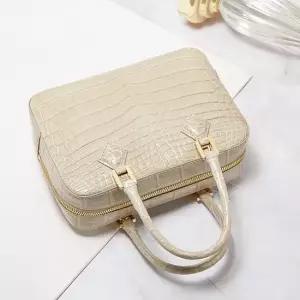 악어가죽 라니  Rani) 여자 미니 토트백