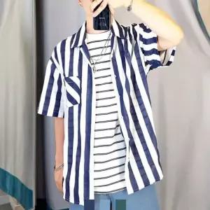 [모로엠]데일리 스트라이프 반팔셔츠 DMG-TSH-Q4393730