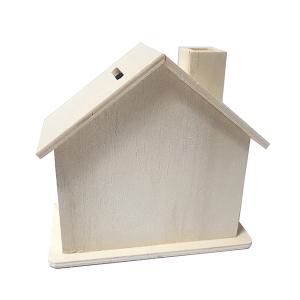 저금통 A 집/803894/나무공예/목공예/10 x 6 x 11cm/DIY 나만의 나무저금통 만들기